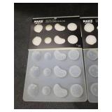 Make Market Wax Melt Molds Set - 3 Different Patterns