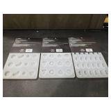 Make Market Wax Melt Molds Set - 3 Different Patterns