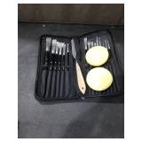 Art Paint Brushes Set 15 Size Acrylic Brushes for Painting Contains Premium Nylon Hair and Art Knife Sponge for Watercolor, Canvas, Craft, Detail & Oil Painti (Color : Black)