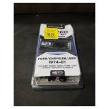 Scosche FCJ2076-WM1 Single DIN Stereo In-Dash Installation Kit Compatible with 1974-01 Ford/Chrysler/Jeep Black