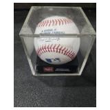 MLB Perfect Game Official Baseball with Display Case