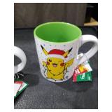 Pokemon Pikachu Christmas Mug Set