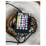 CHINLY 16W 260pcs 0.03in 6.5ft Car Use Bluetooth RGBW LED Fiber Optic Light Starlight Headliner Light Kit APP&Remote Music Mode Optical Fiber