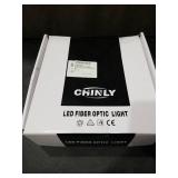 CHINLY 16W 260pcs 0.03in 6.5ft Car Use Bluetooth RGBW LED Fiber Optic Light Starlight Headliner Light Kit APP&Remote Music Mode Optical Fiber