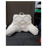 Tufted Textured Bed Rest Pillow Off-White - Threshold