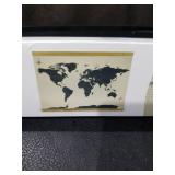 World Map Cross Stitch Kit New