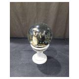 Bella Lux Halloween Skeleton Couple Proposal Water Globe