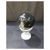 Bella Lux Halloween Skeleton Couple Proposal Water Globe