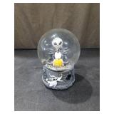 Disney Nightmare Before Christmas Jack Skellington Pumpkin Music Snow Globe