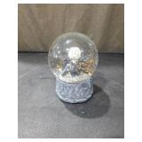 Disney Nightmare Before Christmas Jack Skellington Pumpkin Music Snow Globe