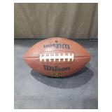 Signed NFL Football with White Autograph
