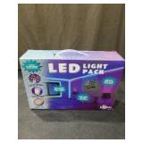 LEDeez LED Light Kit 3 Pack: Includes 2 - 8ft Color Changing LED Light Strips  1 Color Changing LED Light Bulb and 2 - 6ft LED String Lights with Remote New