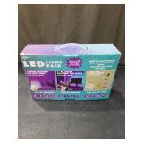LEDeez LED Light Kit 3 Pack: Includes 2 - 8ft Color Changing LED Light Strips  1 Color Changing LED Light Bulb and 2 - 6ft LED String Lights with Remote New