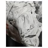 PHF Truly Velvet Fitted Sheet Only California King Size, Luxury Super Soft Cozy Fuzzy Fleece Bottom Sheet with Deep Pocket Up to 16, Suitable for Fall Winter Spring, No Pillowcases, Silver Grey