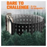 Bandletic Compatible with Apple Watch Bands for Men Women, Rugged Magnetic Silicone Sport Strap for iWatch 49mm(Ultra 3/2/1),46mm(11/10),45mm(9/8/7),44mm(SE3/SE2/SE/6/5/4),42mm(3/2/1)