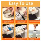 Electric Dumpling Maker Machine, Double Head Automatic Electric Dumpling Machine Maker Mould 2 Modes Household Quick Rechargeable Dumpling Maker with Empanada Maker,Dough Cutters,Spoon,Brush