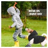 Winter Dog Coat Warm and Cat Boots Shoes Socks Waterproof Puppy Jacket Small Dog Booties Paw Protectors Stylish Hooded Coat for Puppy(Black,S)