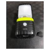 Jarxin 2PCS 6500K White Light LED Camping Lantern Rechargeable 1000LM, 4500mAh Power Bank, Flashlight for Hurricane Emergency, Hiking, IP44 Waterproof Lantern(Black)