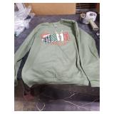 POPPOP Christmas Mama Claus Embroidery Sweatshirt, Mom Sweatshirts for Women, Gifts for Women Sweater, Gift 26 - Military S