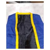 Velmitten 2 Pcs Mushroom Costume Set Adult Spotted Mushroom Hat Vest Funny Cosplay Outfits for Halloween(Bucket Hat,Red)