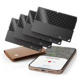 BFADEHA 2026 Apple MFi Certified (iOS Only) Bluetooth Tracker Smart Card for Apple Find My iPhone Wallet GPS Tracker, 5-10 Years Staying Power, Keys Finder and Item Locator for Keys, Bags, Passport