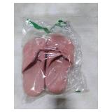 Chantomoo Slippers for Women Memory Foam House Bedroom Corduroy Bow Crossbands Slide Slipper Shoes Comfy Trendy Gift Slippers Dark Pink Size 9 10 8.5