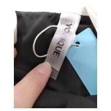 Yonique Womens One Piece Swimsuit Tummy Control - Slimming Bathing Suit V Wired Full Coverage 2025 Swimwear Black and White L