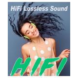 Yoton MP3 Player with Bluetooth 5.2, 64GB, HiFi-Music, with Sports Clip and Independent Volume Button, FM Radio, Earphones Included