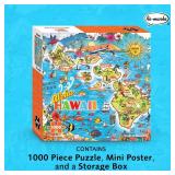 Re-marks Aloha Hawaii 1,000-Piece Jigsaw Puzzle for All Ages