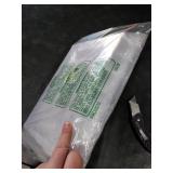 6 Pack Clear Plastic Serving Trays for Party, 9 x 13 Inch - Heavy Duty Plastic Trays for Food - Rectangular Party Serving Trays and Platters - Clear Disposable Trays