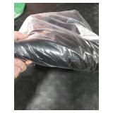 RYB HOME Privacy Curtain for Sliding Glass Door, Light Block Noise Reduce Insulated Curtain Screen for Living Room Locker Room Basement Bedroom Closet, 100 inch Wide x 108 inch Long, Black