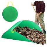 UQM Leaf Collector, Portable Pop Up Leaf Bags, Foldable Leaf Pick Up Tools Patent Number D1005635, Reusable Yard Garden Bags for Leaves Lawn Trash