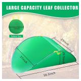 UQM Leaf Collector, Portable Pop Up Leaf Bags, Foldable Leaf Pick Up Tools Patent Number D1005635, Reusable Yard Garden Bags for Leaves Lawn Trash