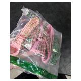 Small Dog Harness and Leash Set, No-Pull Reflective Puppy Harness for Outdoor Walking, Breathable Mesh Girl Cats Vest for XXS Xs Small Medium Female Pet Dogs, Pink XXS