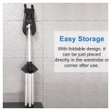 T Shirt Display Stand Clothing Display Rack, Portable Pant Rack Adjustable Garment Rack Jersey Hanger Stand, T-shirt Display Stand for Vendors, Retail, Boutique, Trade Shows, Store, Events, Black