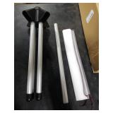 T Shirt Display Stand Clothing Display Rack, Portable Pant Rack Adjustable Garment Rack Jersey Hanger Stand, T-shirt Display Stand for Vendors, Retail, Boutique, Trade Shows, Store, Events, Black