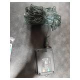 WBao Solar Christmas Lights Outdoor 200LED 8.4ft x 5.2ft LED Net Lights with Remote, 8 Lighting Modes, Timer, Waterproof for Lawn, Bushes, Shrubs, Trees Outdoor Christmas Decorations, Warm White