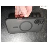 TOCOL for iPhone 17 Case, Compatible with Magsafe, Full Camera Protection, Built-in Magnetic Ring, Drop Protection, Translucent Matte Phone Case for iPhone 17 6.3 inch (Black)