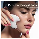BESKAR Gua Sha Facial Tools, Stainless Steel Guasha Massage Sticks for Jawline Sculpting, Tighten Face Skin and Reduce Wrinkles, Face Eyes Body Neck Massage Tool, Skin Care Gift