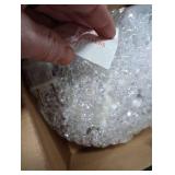 Brightown Outdoor Christmas Decorations-Starlight Sphere, Replaceable Bulbs with Add-On Plug,Lighted Sphere Balls for Trees Party Wedding Patio Indoor Decorations 5.5in-3pc 50 LED(Warm White)