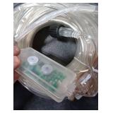 Minetom Color Changing Rope Lights Outdoor, 33FT 100 LED String Lights with Plug & Remote, Waterproof Christmas Light Outdoor Decoration, Twinkle Rope Light for Outside Indoor Bedroom,16 Colors