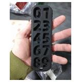 Teething Relief Teethers Toys for Babies 3-6-12 Months Gifts, Food Grade Silicone Sensory Baby Remote Control Teether Bath Toy for Newborn Infant Boy Girl Autism Birthday Christmas Gift, Black