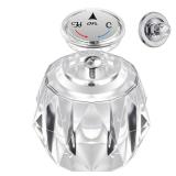 RP2391 Shower Handle Replacement for Delta Clear Acrylic Knob with Offset Hole Compatible with RP212 Ball Assembly Easy-to-Install Shower & Tub Handle Kit