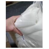 Dreaming Casa White Sheer Curtains 102 Inches Long, Rod Pocket & Back Tab Light Filtering Textured Sheers for Living Room Bedroom, 2 Panels, Each 52 W x 102 L