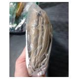 Chyhomenyc 2 Panels Camel Kitchen Curtains 36 Inch Length Tier Curtains, Faux Linen Textured Small Cafe Curtains, Light Filtering Short Window Curtains for Bathroom Basement, Each 30x36 inch