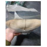 Chyhomenyc 2 Panels Camel Kitchen Curtains 36 Inch Length Tier Curtains, Faux Linen Textured Small Cafe Curtains, Light Filtering Short Window Curtains for Bathroom Basement, Each 30x36 inch