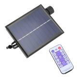 Replacement Solar Panel, Automatic Adjustable Solar String Light Control Box with Remote Control, Solar Lamp String Circuit Board (Output Boost 24V)