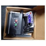 Replacement Solar Panel, Automatic Adjustable Solar String Light Control Box with Remote Control, Solar Lamp String Circuit Board (Output Boost 24V)