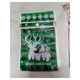 Shintop BULK Christmas Treat Bags with Drawstring, 5.9x9inch Buffalo Plaid Small Gift Bags Plastic Holiday Candy Pouches for Cookies Goodie Snacks Party Favors (Red & Green)