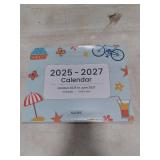 SUNEE Magnetic Calendar for Refrigerator 2026-2027 from October 2025 to June 2027, Fridge Calendar Magnet 21 Months for Family, 8.5x11 Monthly Wall Calendar, Seasonal